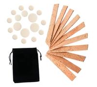 Mipcase 27 pièces Accessoires Clarinette Kit de Réparation avec Tampons et Bouchon de Remplacement Durables pour Instrument à Vent Accessoires Pratiques pour Clarinettistes