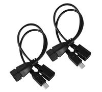 Mipcase 2Pièces Câble Adaptateur OTG Micro USB USB Lot de Connectez Vos Appareils avec Élégance et Compatible avec Fire Stick Classic et Plus
