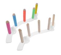 Mipcase 2pièces Perchoir Bois pour Oiseau De Fenêtre Support à Ventouse pour Perroquet Jouet Mobile pour Perruche Calopsitte Conure Et Inséparable Support De Douche Fenêtre