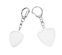 Mipcase 2pièces Porte-médiators Miniature avec Pendentif Étui De Rangement Transparent pour Médiators De Guitare Organisateur Pratique Et Portable