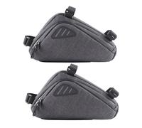 Mipcase 2pièces Sacoche De Rangement pour Vélo Résistante à Eau pour VTT Et Route avec Éléments Réfléchissants pour Sécurité Nocturne