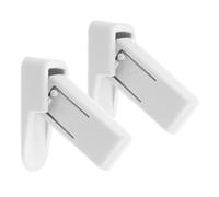 Mipcase 2pièces Verrous De Porte à Levier à Épreuve Des Garçon Fille Empêchant Tout-petits Ouvrir Portes Installation Sans Outil Protection Domestique