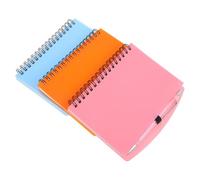 Mipcase 3 ensembles Carnet Notes Spirale Cahiers Lignés College Ruled avec Stylos Bloc Notes Portable pour Bureau et Étudiants Pages Détachables Faciles à Écrire et Transporter