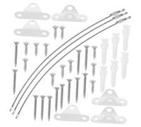 Mipcase 3 ensembles Système de Sécurité Basculement de Sangles de Meubles Garçon Fille Acier Inoxydable pour Prévenir Accidents