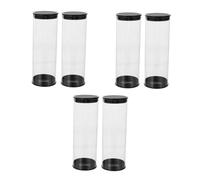 Mipcase 3 Ensembles Tube Et Baril De Pc Tube Rond Transparent Tube d'emballage en Plastique Boîte De 2 Pièces (4.5 * 13.5 Cm) Vice-Golf Filet Cas PVC 2 Pièces * 3