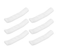 Mipcase 3 Paires Poignées de Frein Silicone Antidérapant Protège-Levier Flexible Blanc Compatible VTT Route et Vélo Pliant