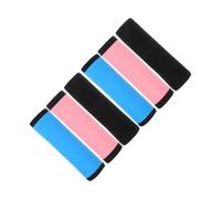 Mipcase 3 Paires Protections Antidérapantes Amovibles pour Barres de Traction Haltères et Barres de Musculation de Grips Lavables et Faciles à Installer pour Équipements de Fitness à Bleu