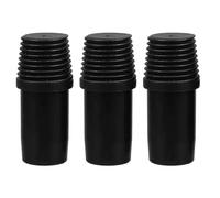 Mipcase 3 Pièces Adaptateur Manche Balai Style Allemand à Embout Fileté Connecteur pour Manche et Métal Adaptateur Rallonge Serpillière et Raclette pour Outils de Nettoyage Ménager