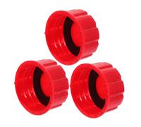 Mipcase 3 pièces Bouchon Jerrican Gaz Bouchons Solides à Filetage Grossier pour Bidons Essence Joints Étanches pour Remplacement et Fuite