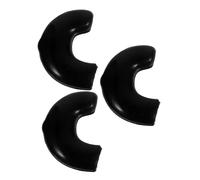 Mipcase 3 Pièces Manchons de Protection Caoutchouc pour Crochet de Sangle de Saxophone Accessoires pour Attaches Pivotantes de Sangle de Cou Compatible Alto et Ténor Résistants à Labrasion