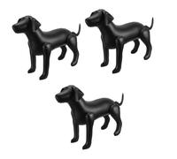 Mipcase 3 Pièces Modèle De Vêtements pour Animaux De Compagnie Modèles Pet Animal Pet Sculpture Boutique Mannequin D'Affichage Gonflable Chien pour La Décoration Présentoir pour Vêtements