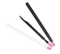 Mipcase 3 pièces Nail Engraving Pen Set Pumice Stone Manicure Tools For Cuticle Removal And Nail Care Washable And Reusable