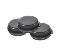 Mipcase 3 pièces Pilulier de Voyage Transparent Boîte Organiseur Quotidien Compact Plastique PP Rangement Petit Pilules pour Matin Midi Soir Étanche Pour Bureau et Déplacements