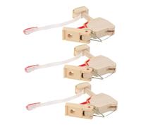 Mipcase 3 pièces Remplacement Marteau Bois pour Piano Vertical Supports de Marteau pour Mécanisme Whippen Accessoires de Réparation Compatible avec Divers Modèles