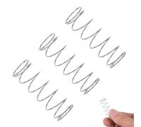 Mipcase 3 pièces Ressorts Boutons Trompette Acier Inoxydable Accessoires Durables et Compacts pour Pistons de Trompette Faciles à Installer Transporter