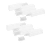 Mipcase 30 pièces Lot de Flacons Vides Rechargeables pour Soin Oculaire Bouteilles Petites et Portables avec Couvercle Étanche Accessoires pour Entretien Lentilles de Contact