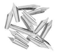 Mipcase 30 pièces Lot de Pointes de Rechange pour Stylo Plume Plumes de Calligraphie Pointe Fine pour Écriture et Pratique Fournitures pour Étudiants et Artistes