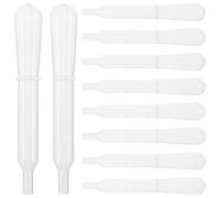 Mipcase 30 Pièces Mini Ink Dropper With Graduated Scale Precise Liquid Transfer Pipette For Tattoo Airbrush Extraction And Spray Painting