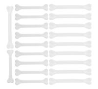 Mipcase 30 Pièces Ossements Squelettes Fins avec Trou de Suspension pour Décorations Festives et Projets Artisanaux
