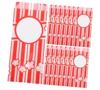 Mipcase 30 pièces Sachets à Popcorn Individuels Graisse pour Cinéma et Événements et Résistants Aux Huile Idéaux pour Déguster Vos Collations