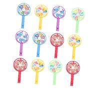 Mipcase 30 Pièces Sifflets Plastique Colorés Jouets Moulin à Vent pour Garçon Fille Jouets Éducatifs de Fête Accessoires Amusants pour Jeux Dextérieur et Apprentissage