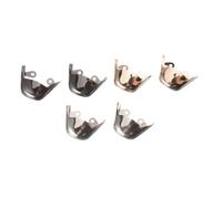Mipcase 3paires Protège-talons Décoratifs Métal Pour Talons Hauts Couvre-embouts De Pointe Pour Chaussures Kit De Réparation De Talons