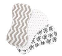 Mipcase 3pièces Lot De Bavoirs Garçon Fille Coton Réutilisables Petits Bavoirs Absorbants Pour Soins Lavables Et Fonctionnels Styles Aléatoires Unisexes