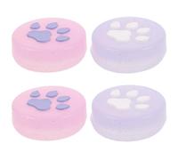 Mipcase 4 Capuchons Joystick Switch, Poignées en Silicone en Forme de Griffes de Chat, Grip Patte de Chat, Réduction de la Fatigue de la Main, pour Switch Console, Lot de 4