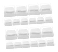 Mipcase 4 Ensembles Tampon Encreur Vide Multifonctionnels Pour Doigts Pour Art Et Artisanat Et Éponge Pratique Et 5 Pièces * 4