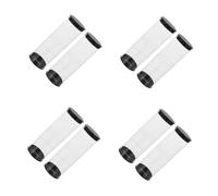 Mipcase 4 Ensembles Tube Et Baril De Pc Tube Rond Transparent Tube d'emballage en Plastique Boîte De 2 Pièces (4.5 * 13.5 Cm) Filet Vice-Golf Le Golf 2 Pièces * 4