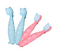 Mipcase 4 Pièces Ballon De Brosse à Dents Petits Ballons Autocollants Dentaires Gros Ballons Brosse à Dents Géante Accessoire De Brosse à Dents Manuelle Géante Ou