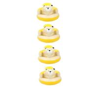 Mipcase 4 Pièces Enfants De Canapé Gonflable Enfant Canapé Canapés Gonflable Canapé Infantile Chaise Infantile Siège Infantile Siège De Sol Gonflable Bébé Siège Bébé