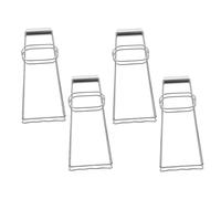 Mipcase 4 pièces Pinces Inox Résistantes Chaleur pour Plats Chauds Clips Brûlure et Compacts Maintien Sécurisé des Bols et Assiettes pour Cuisine Maison