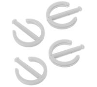 Mipcase 4 Pièces Plastic Non Slip Buckle Set for Swing Rail Secure Attachment Replacement Parts for Equipment