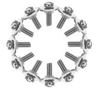 Mipcase 40 ensembles Kit Vis et Rondelles Silicone Inox pour Fixation Couvercle Casserole Complet et Compatible pour Remplacement Accessoires Électroménager