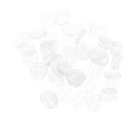 Mipcase 40 pièces Coussinet Antidérapant pour Boucles d'Oreilles à Clip Tampons Souples Confortables Protection Oreilles Accessoires Anti-douleur pour Usage Quotidien et Sport