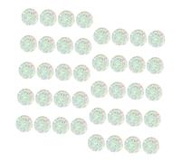 Mipcase 40 pièces Punaises Décoratives Résine Strass Épingles Brillantes pour Tableau Liège pour Mur Photo Bureau et Décoration Murale