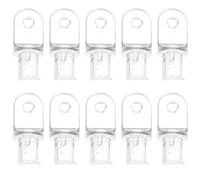 Mipcase 40 Pièces Transparent Plastic Wand Tips for Vertical Blinds Replacement Parts for Indoor Window Blind Repair and Control