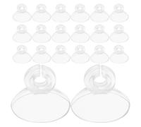 Mipcase 40 Pinces à Ventouse Transparentes pour Aquarium - Colliers de Serrage pour Tuyau 6 MM - Kit de 40 Clips de Fixation pour Tuyaux D’Aquarium - Support Stable pour Filtration et