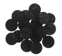 Mipcase 40pièces Galets Plats Naturels pour Ricochets sur Eau Jeu De Pierres à Lancer Les Étangs Et Plage Activité Sportive Et Ludique