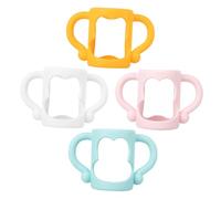 Mipcase 4pièces Lot De Poignées Pour Biberons Manchons Compatibles Et Supports Accessoires Pratiques Pour Garçon Fille