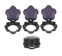 Mipcase 4pièces Lot de Protège-boutons pour Cuisinière Sécurité Garçon Fille Adaptation Four et Cuisinière à Gaz Installation Facile