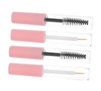 Mipcase 4pièces Lot De Tubes Vides Pour Mascara Tubes De Fard à Paupières Portables Flacons Diy Transparents