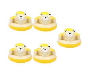 Mipcase 5 Pcs Enfants De Canapé Gonflable Enfant Canapé Infantile Carseat Canapés Gonflable Canapé ège Infantile Chaise ège Chaise ège