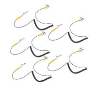 Mipcase 5 pièces Câble de Mise à Terre Antistatique avec Pince Électrostatique Esd pour Maintenance Électronique et Ateliers Sans Poussière
