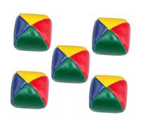 Mipcase 5 Pièces Sacs De Haricots pour Garçon Fille Jouets D'adresse Jouets De Jonglage Fournitures De Jeu Contrôle De Force Et Angle Divertissement Amélioration Coordination Œil-Main
