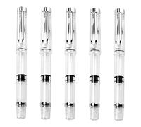 Mipcase 5 pièces Set de Stylos Calligraphie Rechargeables Pinceau Souple et Compact pour École Bureau et