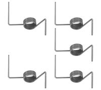 Mipcase 5 Ressorts de Porte de Réfrigérateur à Torsion 1,2 MM Fil Métallique, Diamètre 10,5 MM, avec Tube en Cuivre, Accessoire de Remplacement pour Portes Françaises, Compatible