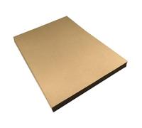 Mipcase 50 feuilles Papier à Lettres Kraft Vintage Blanches pour Écriture Calligraphie et DIY Papeterie Rétro