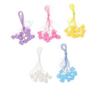Mipcase 50 Pièces Boîte à Dents de Lait Garçon Fille Plastique Boîte de Rangement Souvenir Cadeau Garçon Fille Aléatoires Couleur